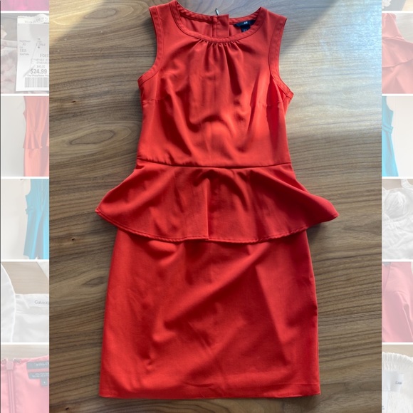 H&M size 6 peplum dress - Picture 2 of 6